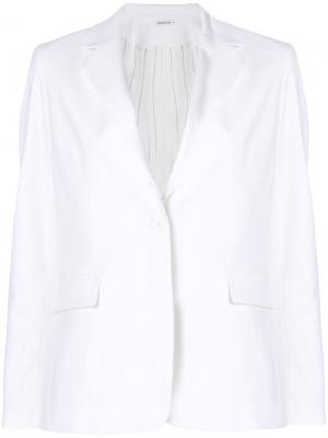 Classic blazer P.A.R.O.S.H.. Цвет: белый