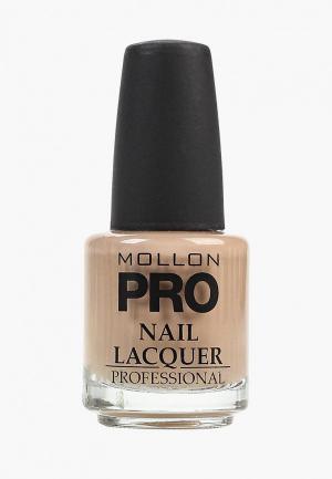 Лак для ногтей Mollon Pro. Цвет: бежевый