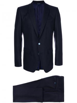 Formal suit Dolce & Gabbana. Цвет: синий