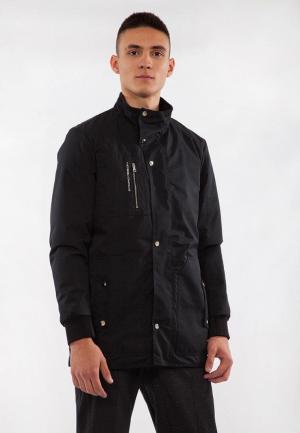 Куртка утепленная Bodro Design. Цвет: черный