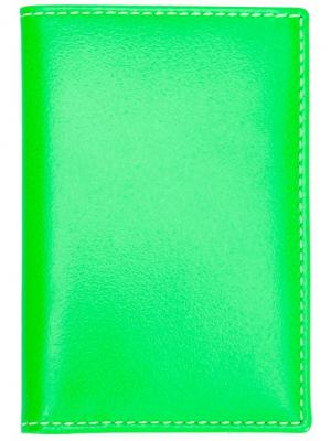 Бумажник Super Fluo Comme Des Garçons Wallet. Цвет: зелёный