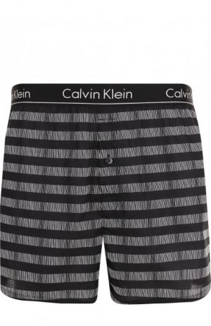 Хлопковые боксеры свободного кроя Calvin Klein Underwear. Цвет: черный