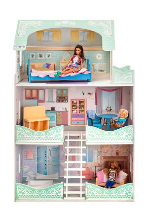 Кукольный домик Вивьен Бэль PAREMO. Цвет: голубой