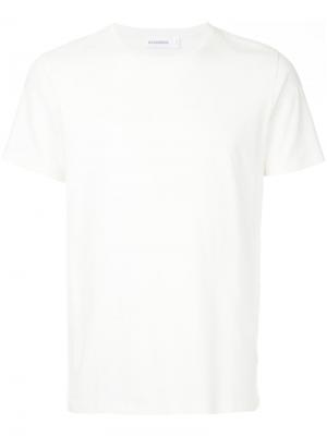 Базовая футболка Jil Sander. Цвет: белый