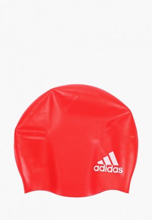 Шапочка для плавания adidas. Цвет: красный