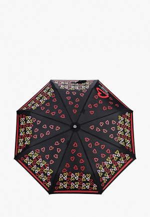 Зонт складной Boutique Moschino. Цвет: черный