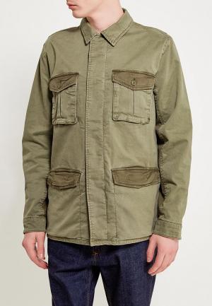 Куртка Gap. Цвет: зеленый