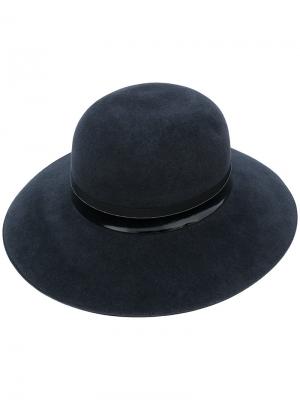 Фетровая шляпа Lanvin. Цвет: синий