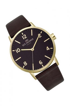 Наручные часы BEN SHERMAN. Цвет: коричневый