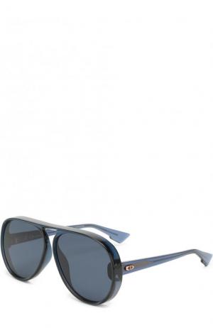 Солнцезащитные очки Dior. Цвет: темно-синий