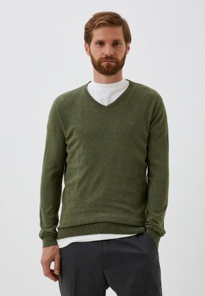 Пуловер Tom Tailor. Цвет: хаки