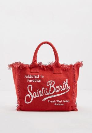 Сумка MC2 Saint Barth. Цвет: красный