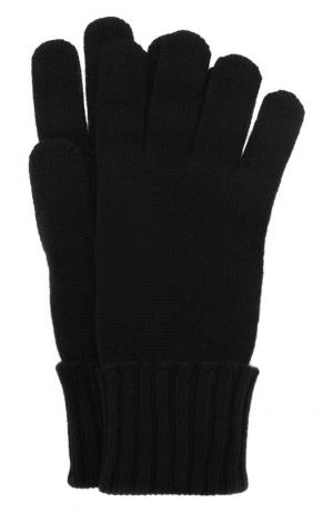 Кашемировые перчатки Inverni. Цвет: черный