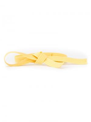 Silk belt Martha Medeiros. Цвет: жёлтый и оранжевый