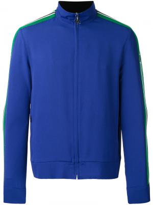 Куртка на молнии MSGM. Цвет: синий