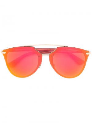 Солнцезащитные очки Dior Reflected Eyewear. Цвет: розовый и фиолетовый