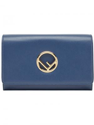 Continental wallet Fendi. Цвет: синий