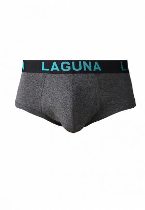 Трусы Laguna Underwear. Цвет: серый
