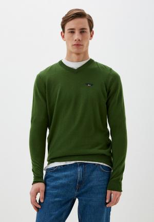 Пуловер Galvanni. Цвет: зеленый