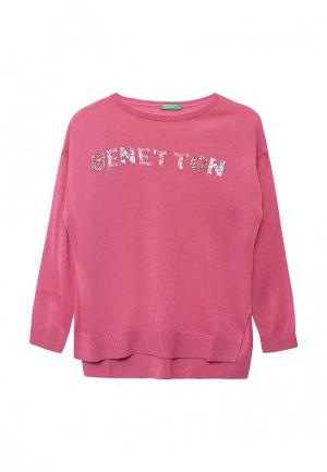 Джемпер United Colors of Benetton. Цвет: розовый