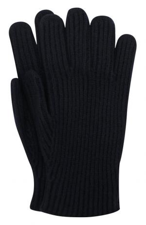 Шерстяные перчатки Inverni. Цвет: темно-синий