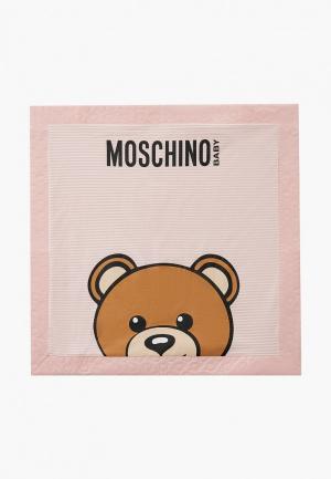 Одеяло детское Moschino. Цвет: розовый