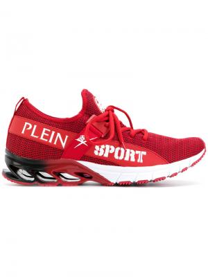 Кроссовки для бега Plein Sport. Цвет: красный