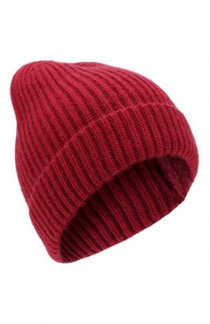 Кашемировая шапка TSUM Collection. Цвет: малиновый